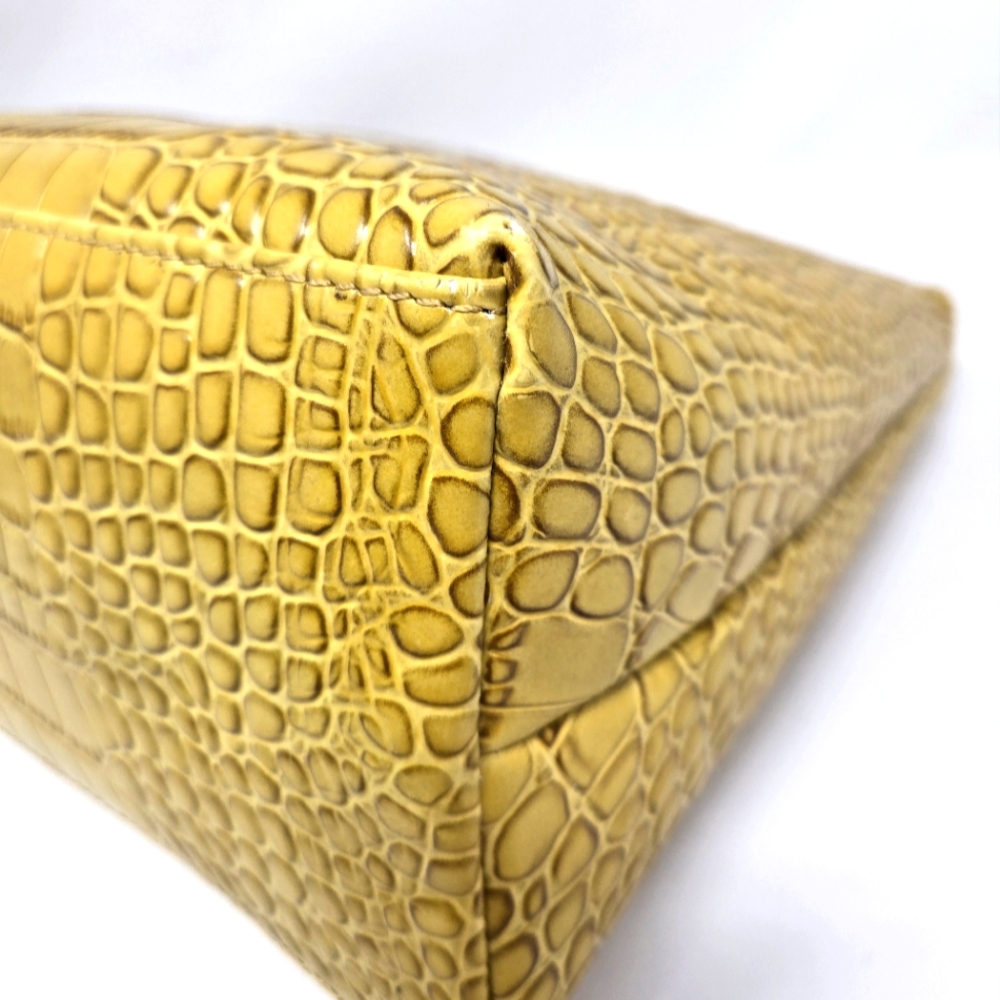 STAUD Shirley Croc-Embossed Tote - Picture 8 of 11